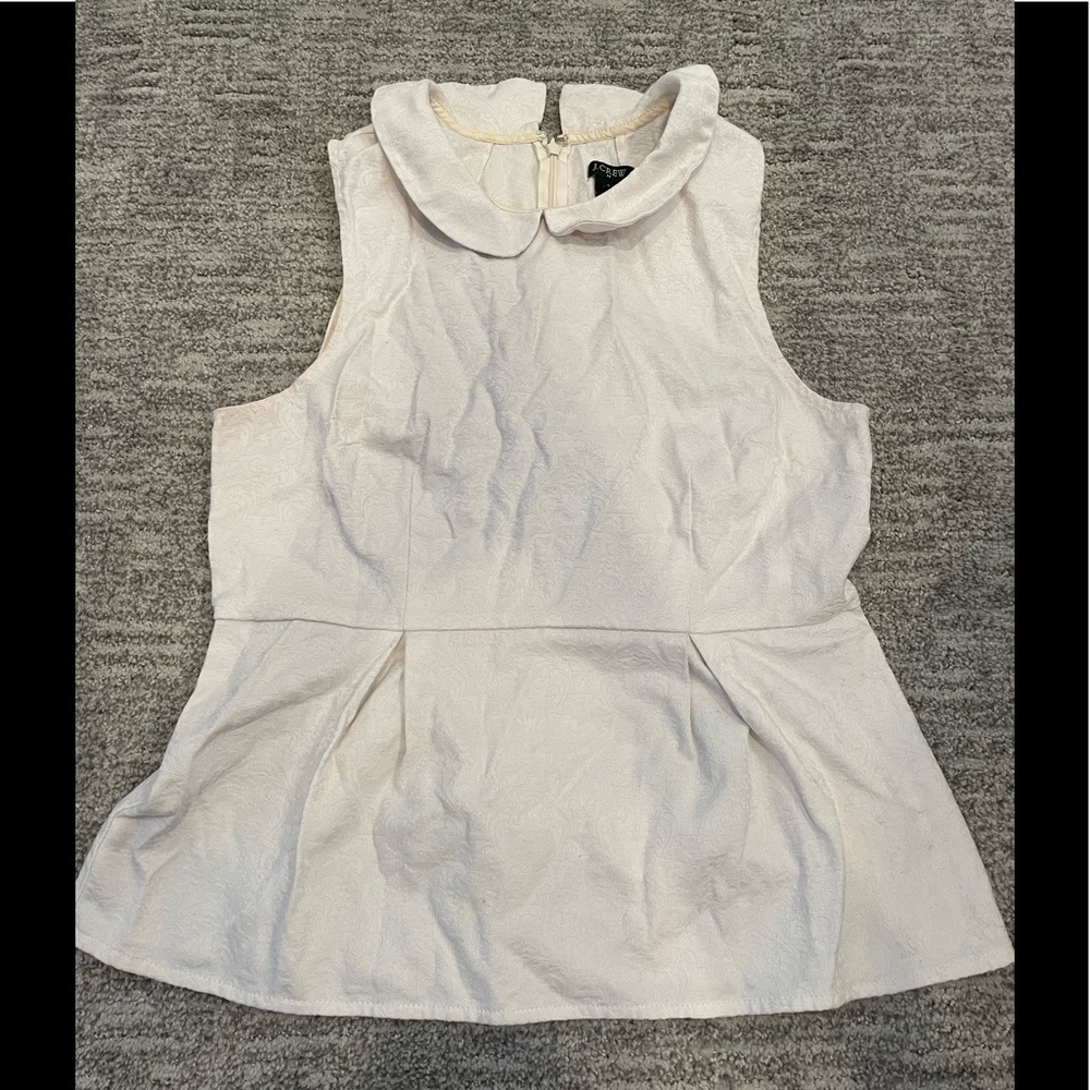 J.Crew - Flattering White Top